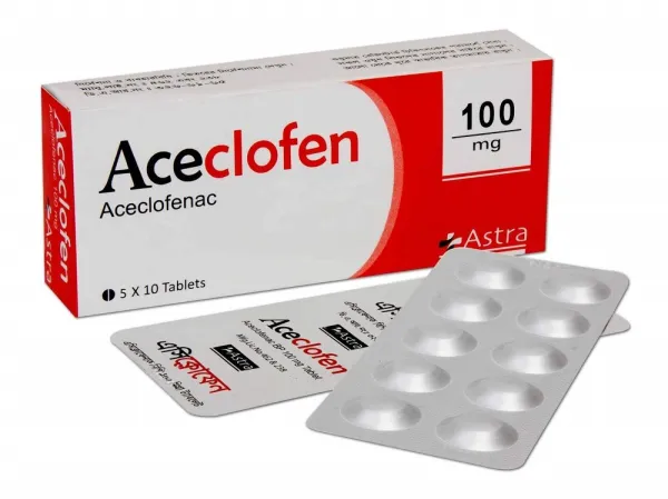 Tablet  Aceclofar 100mg (100 pcs)
