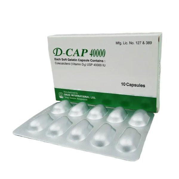 Capsule D-Cap 40000IU