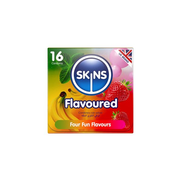Condoms SKINS Flavored 16 Pcs
