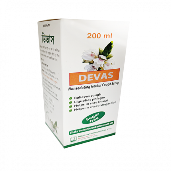 Syrup Devas 200 ml (mrp 90)