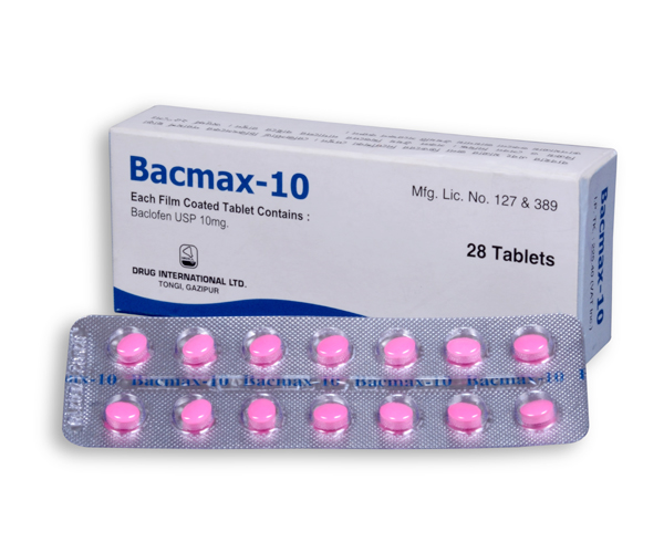 Tablet  Bacmax 10mg (28 Pcs)