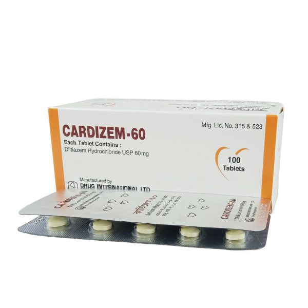 Tablet Cardizem 60mg