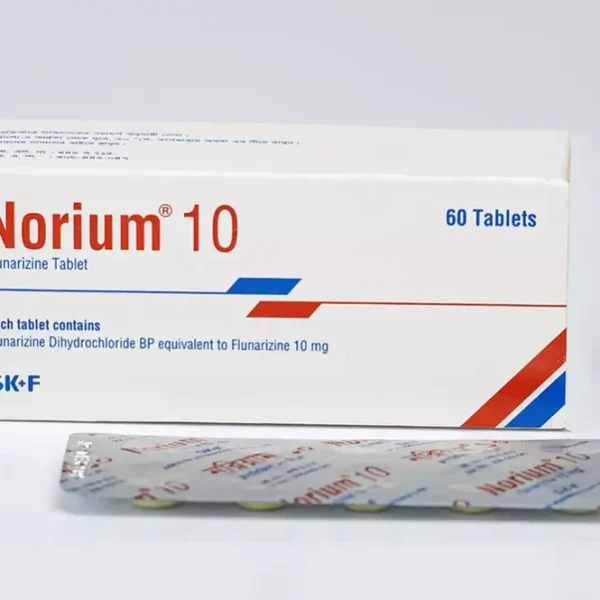 Tablet  Norium (Mrp 420) 10mg (60 Pcs)