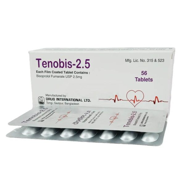 Tablet Tenobis A 2.5 mg + 5 mg