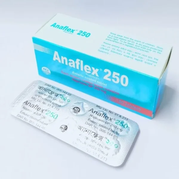 Tablet  Anaflex 250mg (50 Pcs)