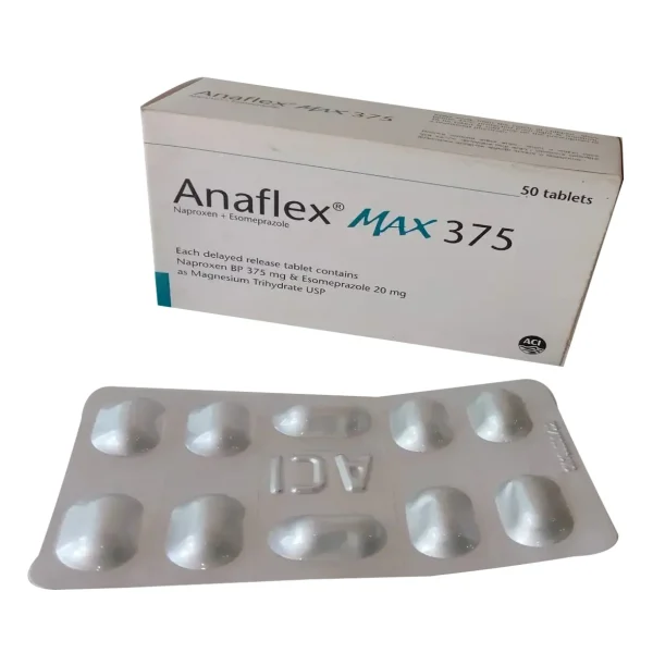 Tablet  Anaflex Max 375 50 Pcs