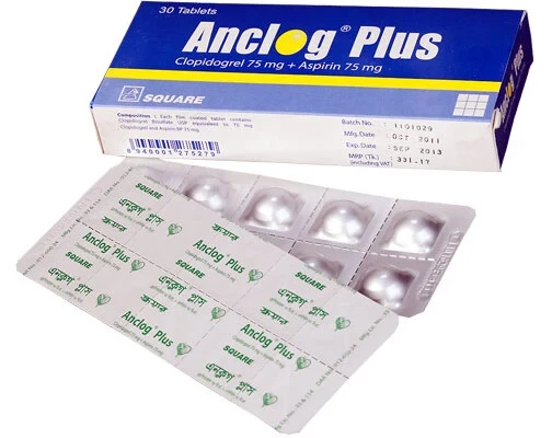 Tablet  Anclog Plus 75mg+75mg (40 Pcs)