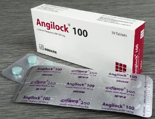 Tablet  Angilock (MRP 360.09) 100 mg (30 Pcs)