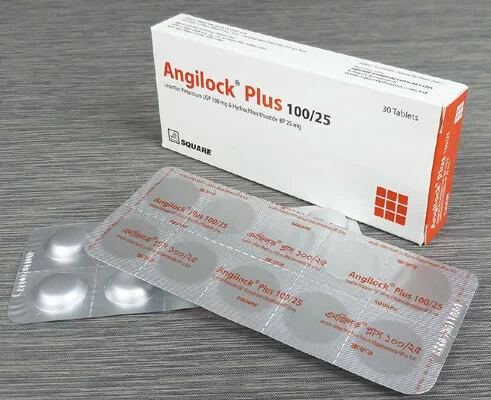 Tablet  Angilock Plus 100/25mg (30 pcs)