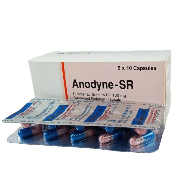 Capsule Anodyne SR 100 mg