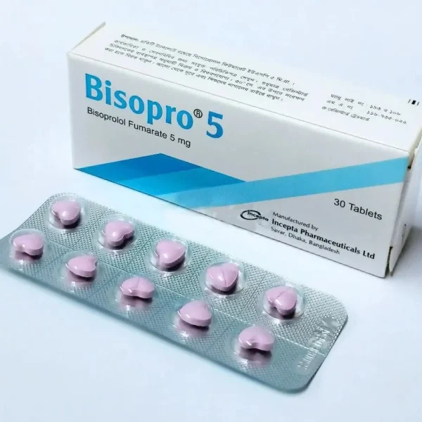 Tablet  Bisopro 5 mg (30 pcs)
