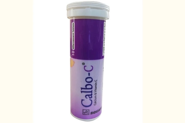 Tablet  Calbo-C(MRP 130) 327mg + 1gm + 500mg(10 Pcs)