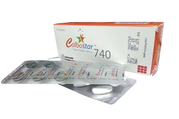 Tablet  Calbostar 740 (MRP 361) (30 Pcs)