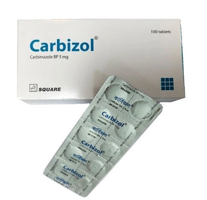 Tablet  Carbizol 5mg (100 Pcs)