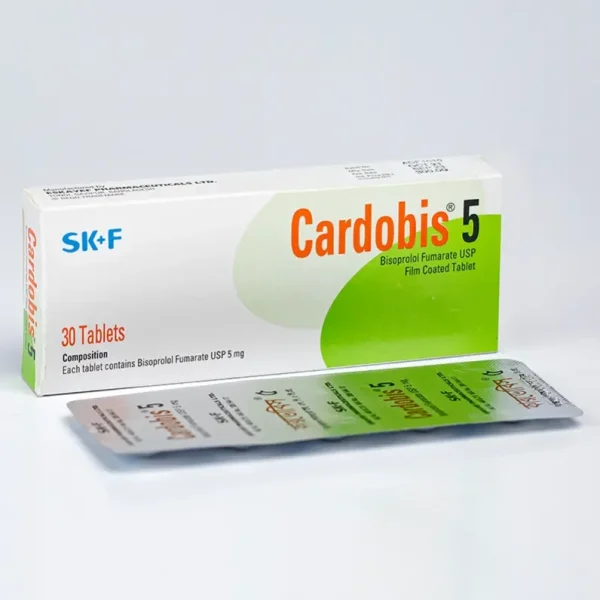 Tablet  Cardobis (MRP 345) 5mg (30 Pcs)