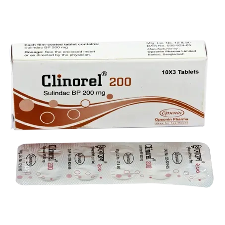 Tablet  Clinorel 200mg (30 Pcs)