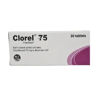 Tablet  Clorel 75mg (30 Pcs)
