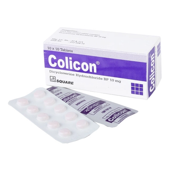 Tablet Colicon (MRP 201) 100 Pcs