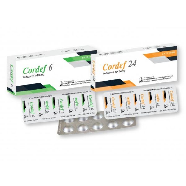 Tablet Cordef 6mg
