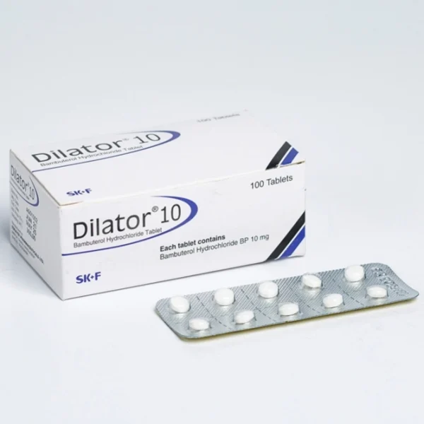 Tablet  Dilator 10mg (100 Pcs)