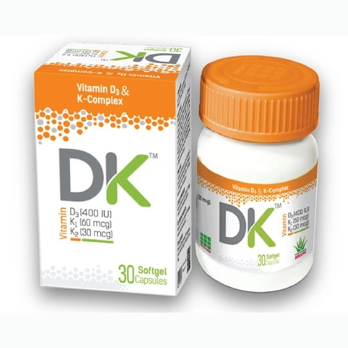 Capsule DK 400IU+60mcg+30mcg (30 Pcs)