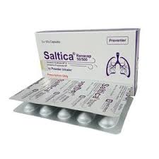 Inhalation Capsule Saltica 50mcg + 500mcg