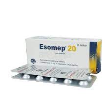 Tablet  Esomepra (APC) (MRP 250) 20mg (50 Pcs)