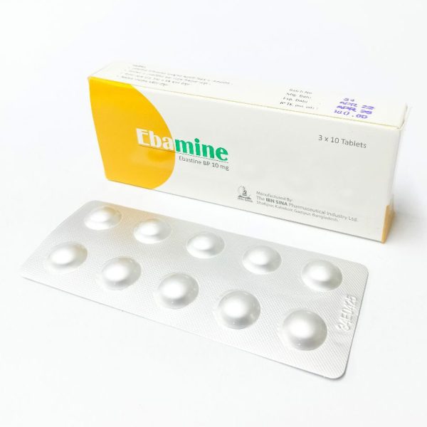 Tablet Ebamine (MRP 210) 10mg