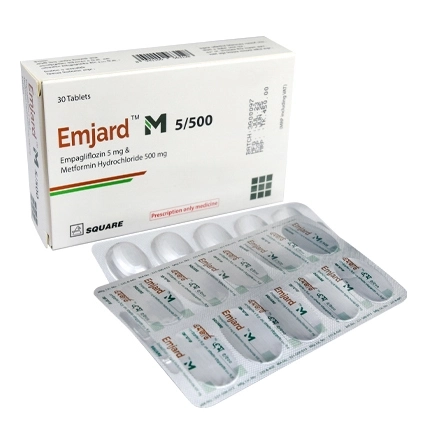 Tablet Emjard M 5mg+500mg (30 Pcs)