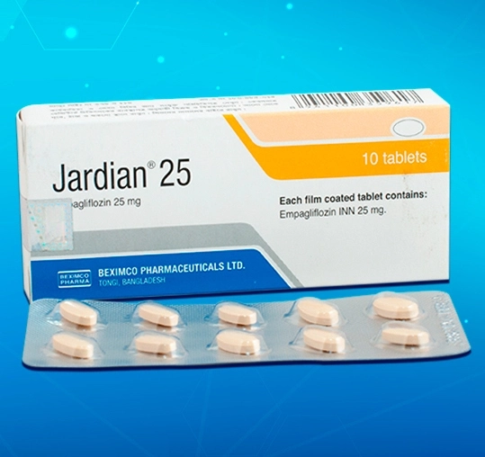 Tablet  Jardian 25mg (10 Pcs)