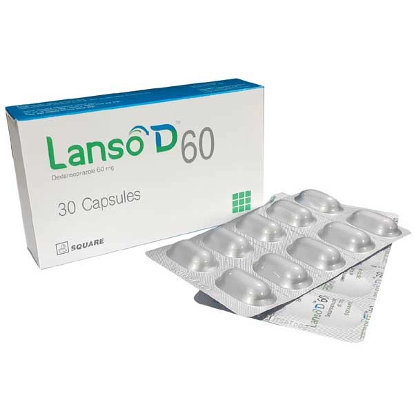 Capsule Lanso-D 60mg (30 Pcs)