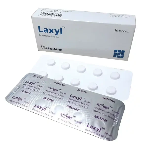 Tablet  Laxyl (MRP 350) 3mg (50 Pcs)