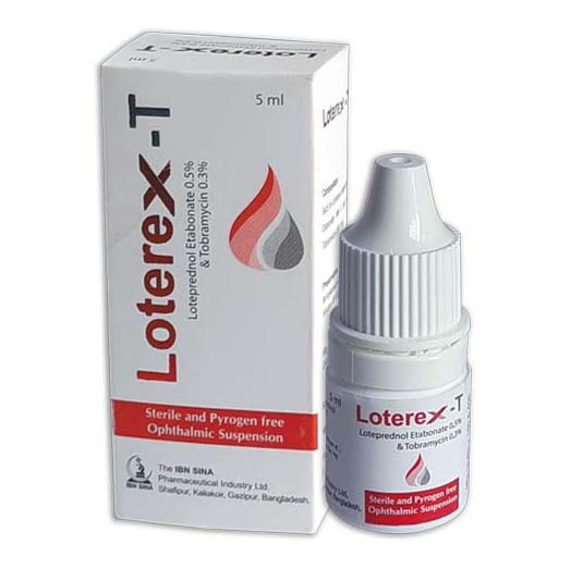 Ophthalmic Suspension Loterex-T 0.5+0.3% (5 ml)
