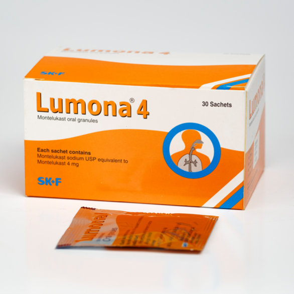 Sachet Powder Lumona 4mg (30 Pcs)