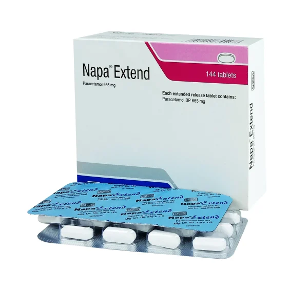 Tablet  Napa Extend (MRP 288) 665mg (144 Pcs)