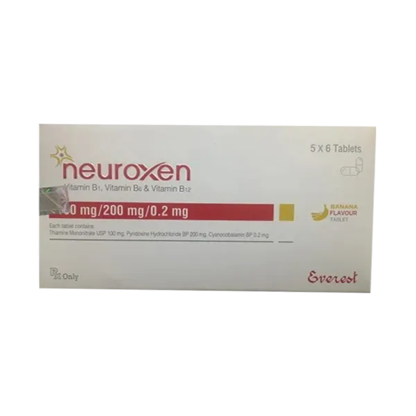 Tablet  Povital (MRP 600) 100mg+200mg+0.2mg (50 Pcs)