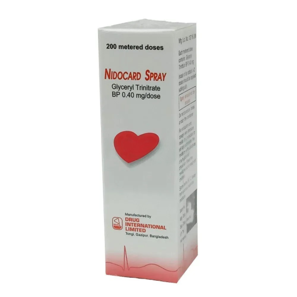 Nasal Spray Nidocard 0.40mg/spray