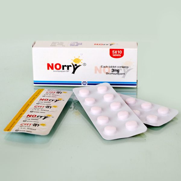 Tablet  Norry 3mg (MRP 350)