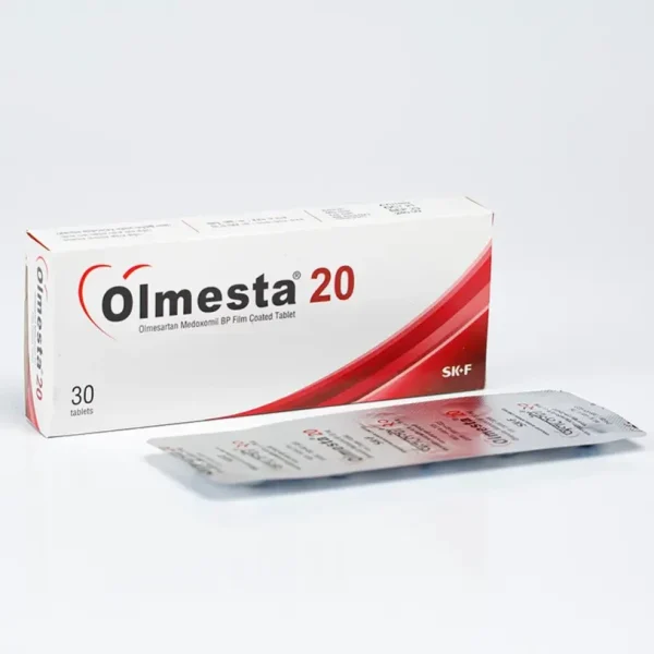 Tablet  Olmesta 20 (MRP 300) 20mg