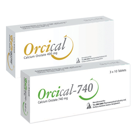 Tablet Orcical 740 mg