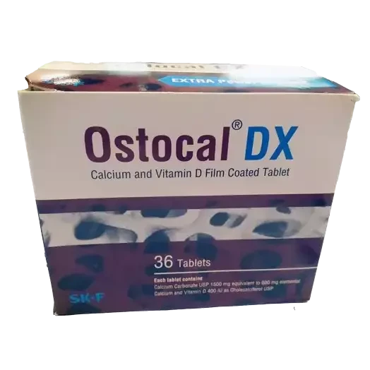 Tablet  Ostocal DX 600mg+400IU (36 Pcs)