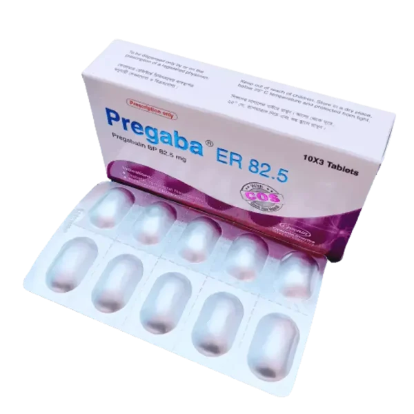 Tablet Pregaba ER 82.5mg (30 pcs)
