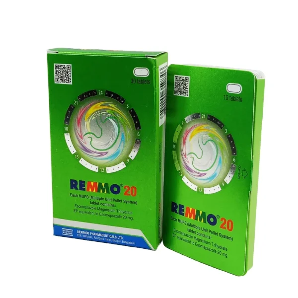 Tablet  Remmo (MRP 900) 20mg (60 Pcs)