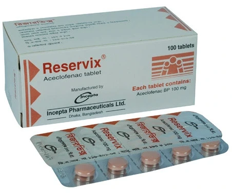 Tablet  Reservix 100mg (100 Pcs)