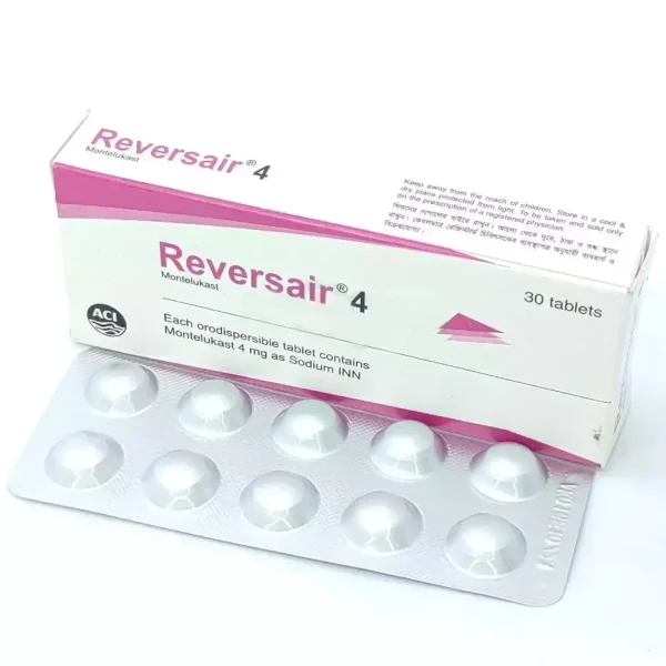 Tablet  Reversair 4mg (30 Pcs)