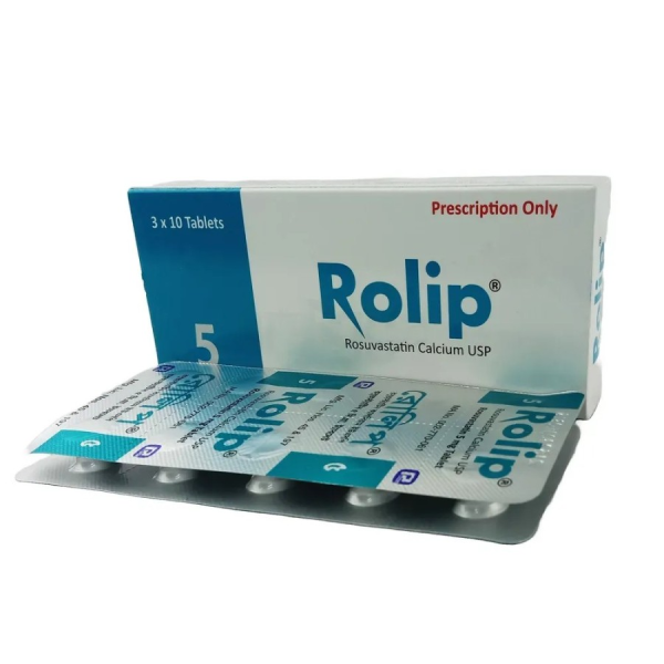 Tablet  Rolip 5mg (30 Pcs)