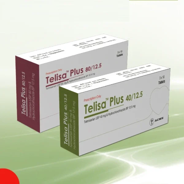 Tablet Telisa PLUS 80mg + 12.5mg