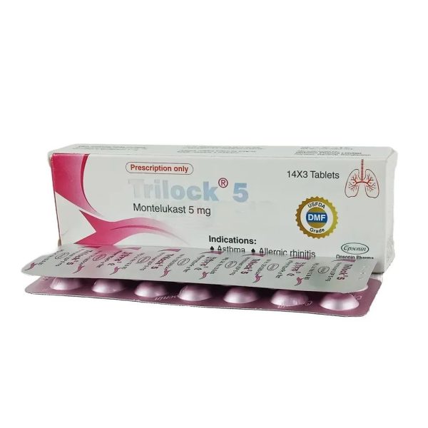 Tablet  Trilock 5mg OFT (42 Pcs)
