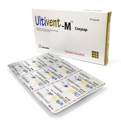 Capsule Ultivent-M 10 Pcs