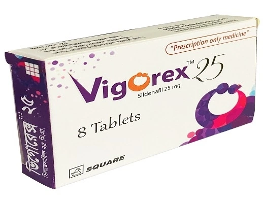 Tablet  Vigorex 25mg (10 Pcs)